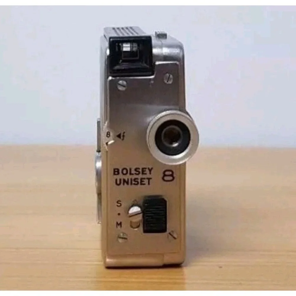 Bolsey Uniset 8 Subminiature 1961 Standard 8mm Film Movie Camera Rare